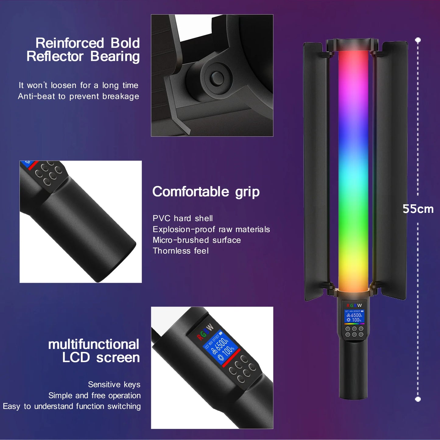 Photography Video Light Stick Wand Party Colorful