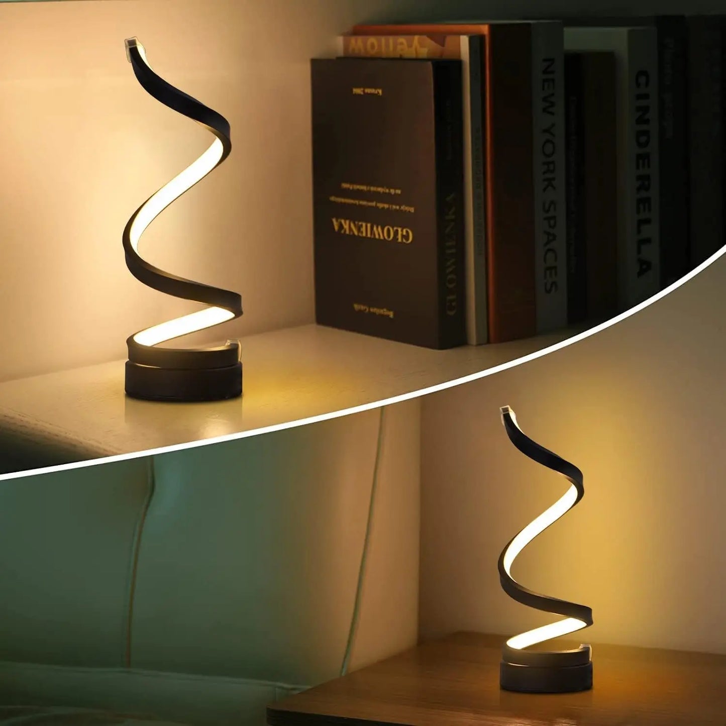 Table Lamp Dimmable Spiral