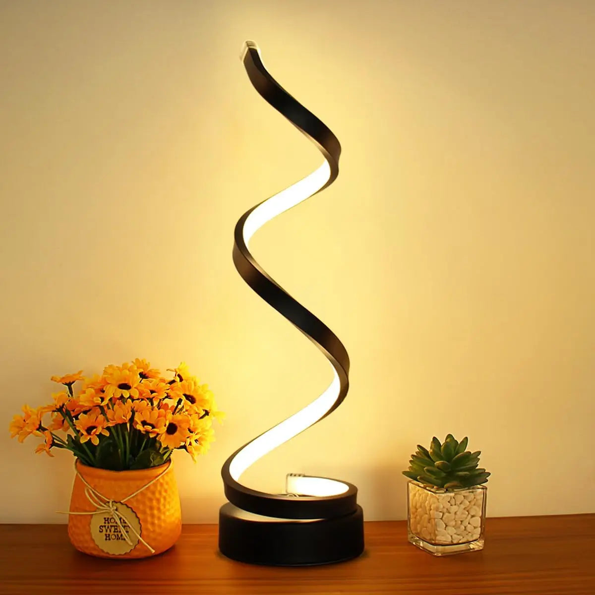 Table Lamp Dimmable Spiral