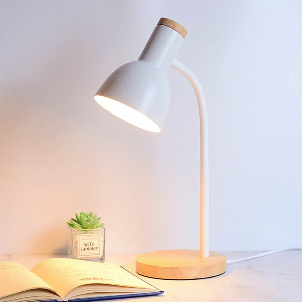 Desk Lamp Creative Wooden art