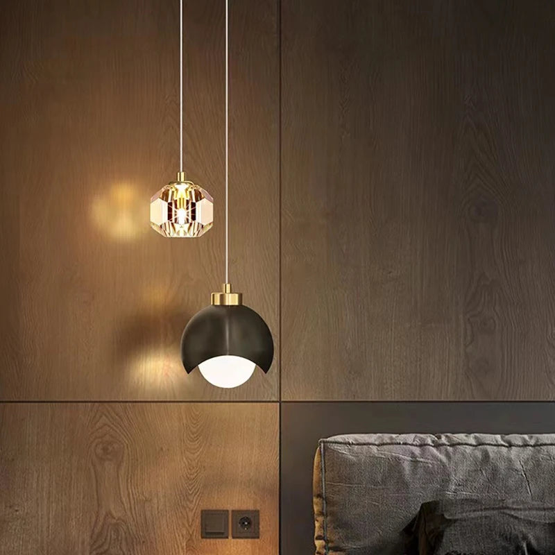 Modern Simple Crystal Pendant Light Luxury