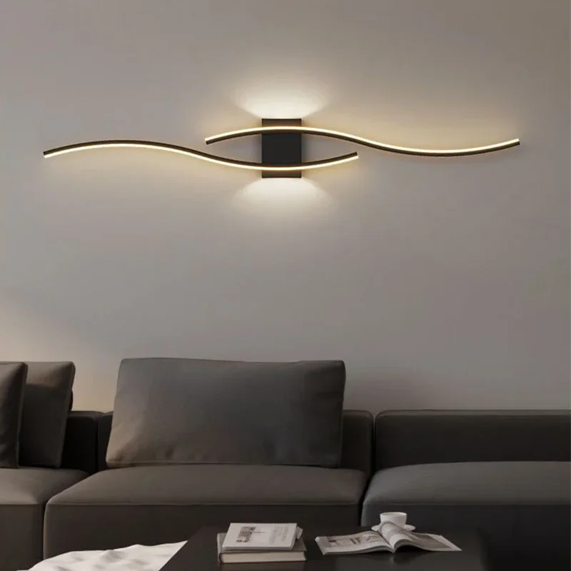 Moder Wall Lamp Long Strip Lamps