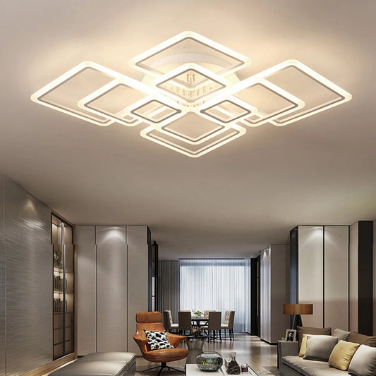 Nordic Square Pendant Light Ceiling Lamp