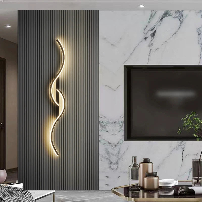 Wall Lamp Minimalist Led Light Long Strip