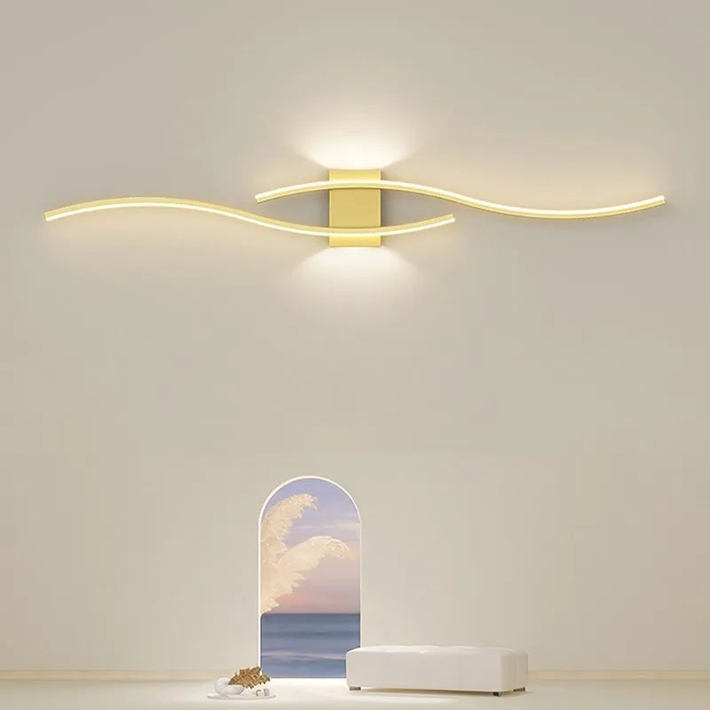 Moder Wall Lamp Long Strip Lamps