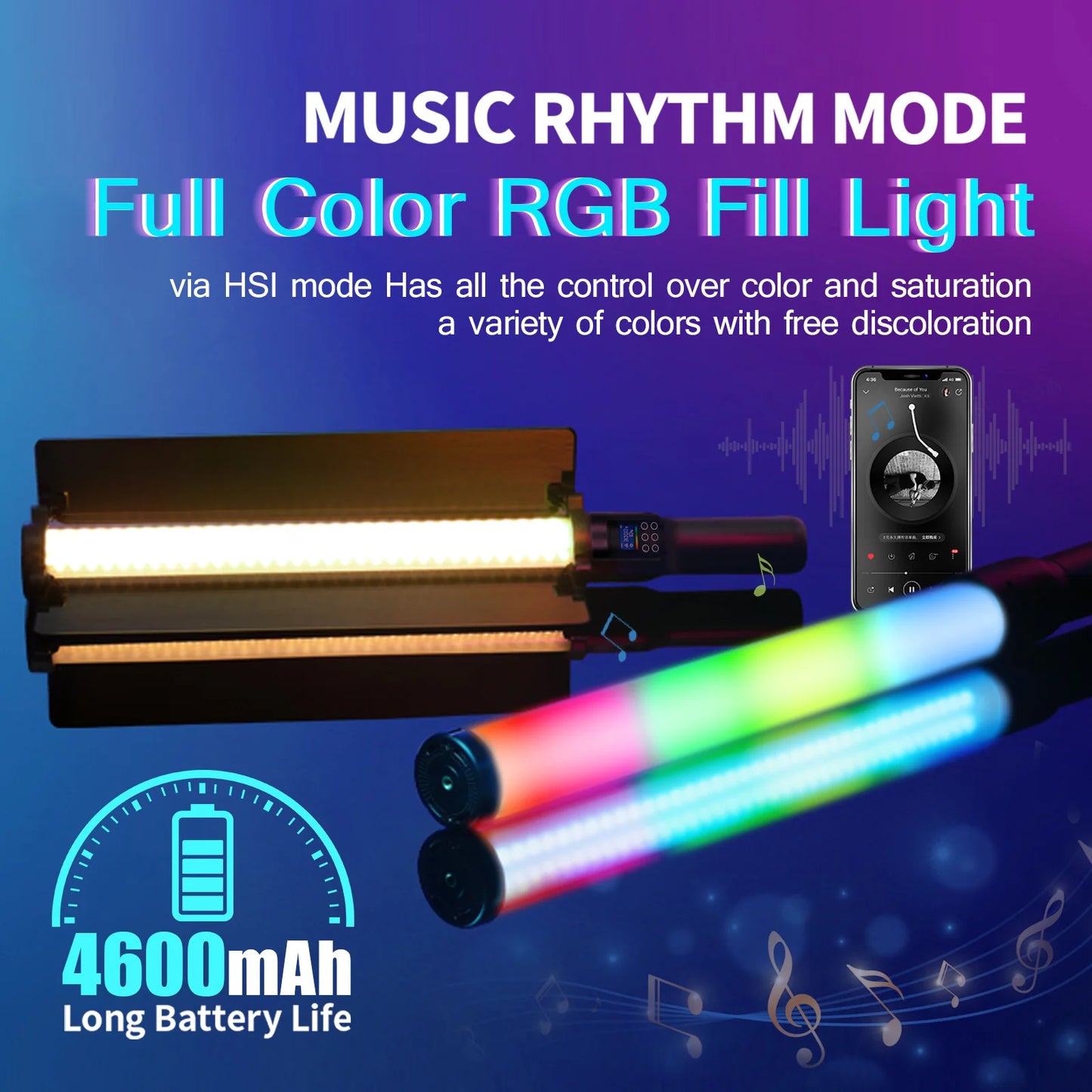 Photography Video Light Stick Wand Party Colorful