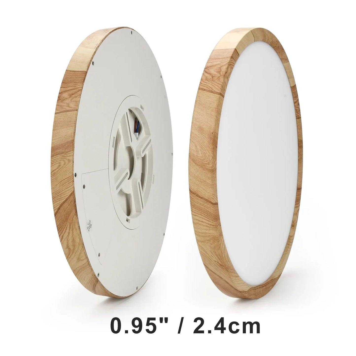 Ceiling Light Dimmable Wood Flush Mount