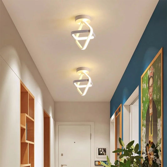 Ceiling Mounted Light Black White Lamps Vertical