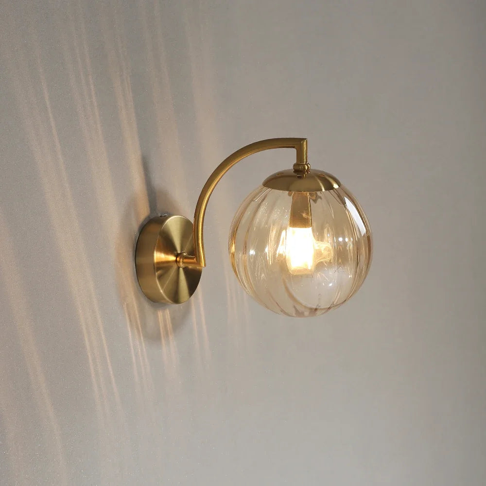 Wall Lamp color Glass wall Light Nordic