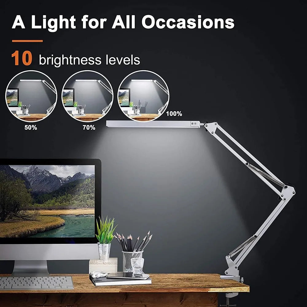 Desk Lamp Adjustable Foldable for Home