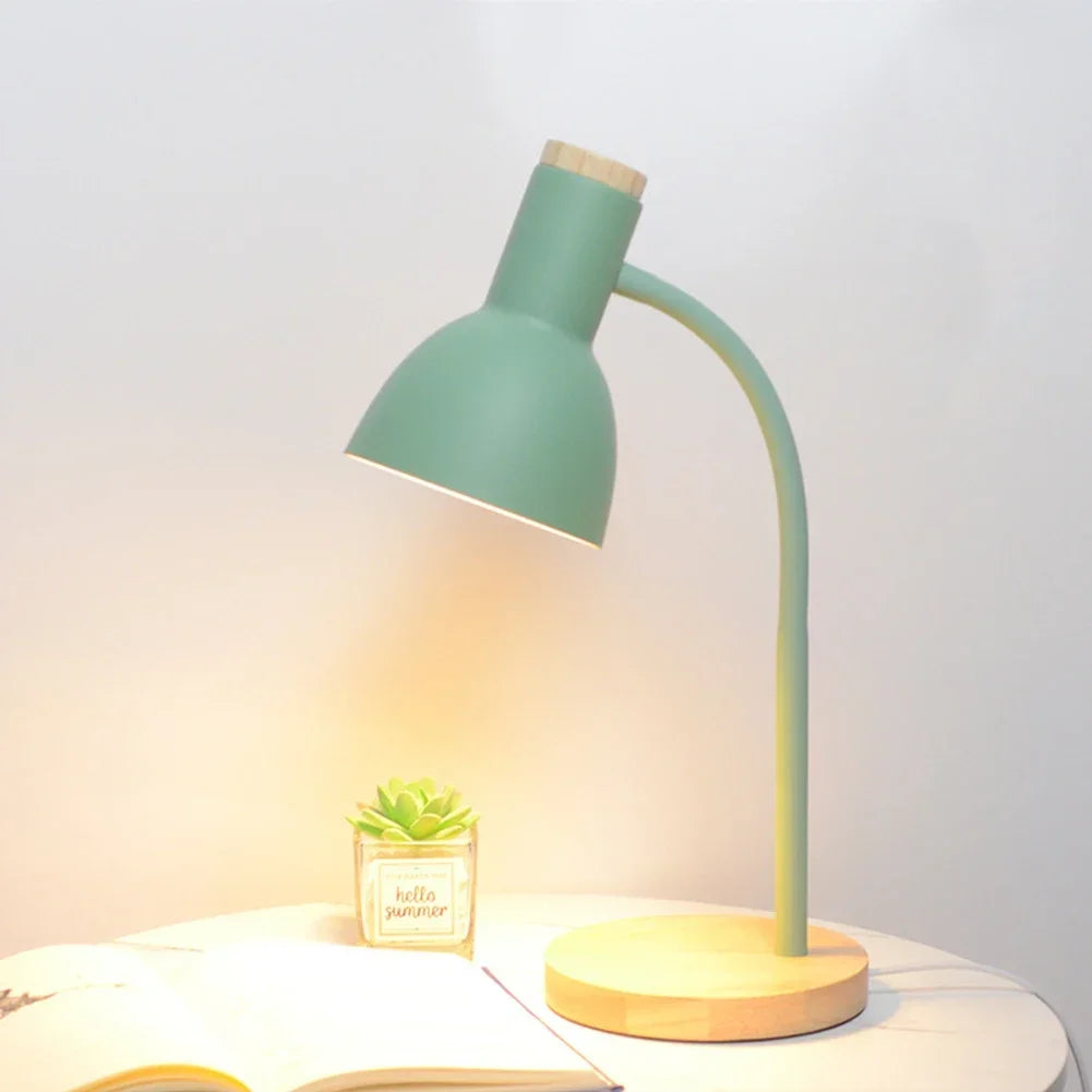 Desk Lamp Creative Wooden art