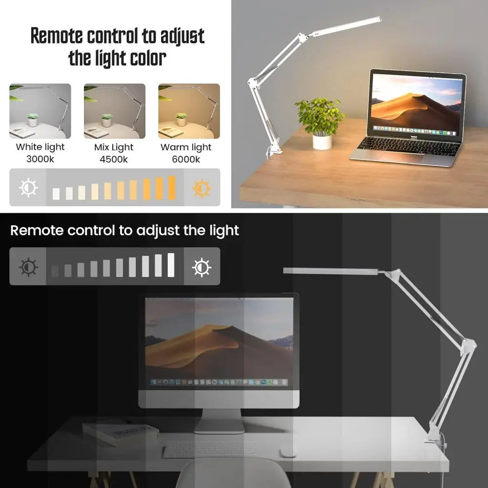 Desk Lamp Adjustable Foldable for Home