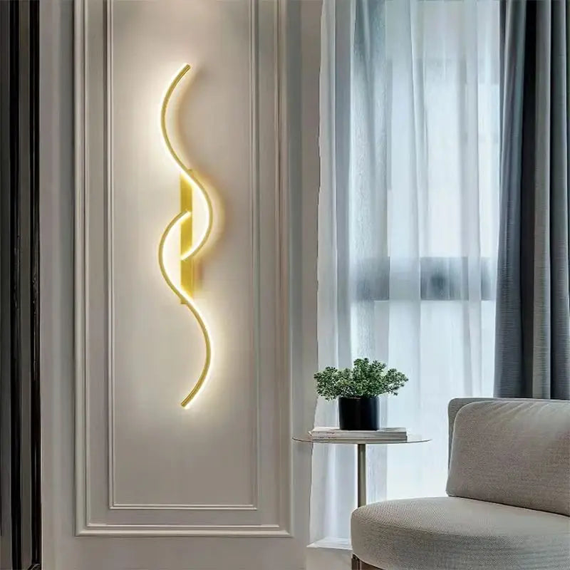 Wall Lamp Minimalist Led Light Long Strip