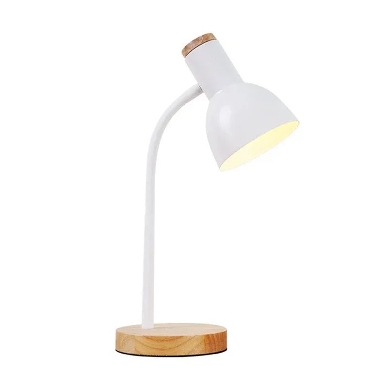 Desk Lamp Creative Wooden art