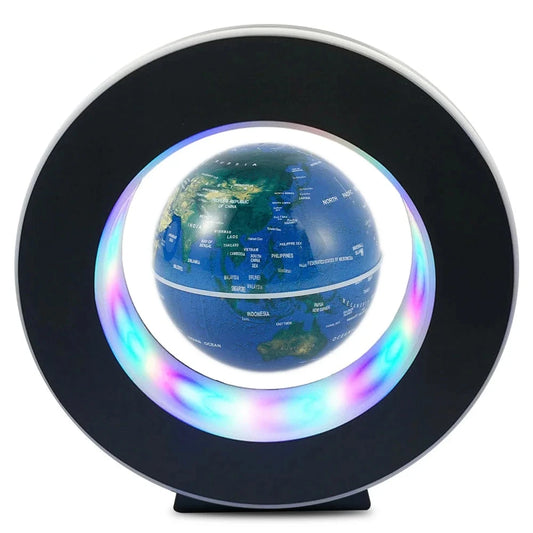 Magnetic Levitation World Map LED Earth