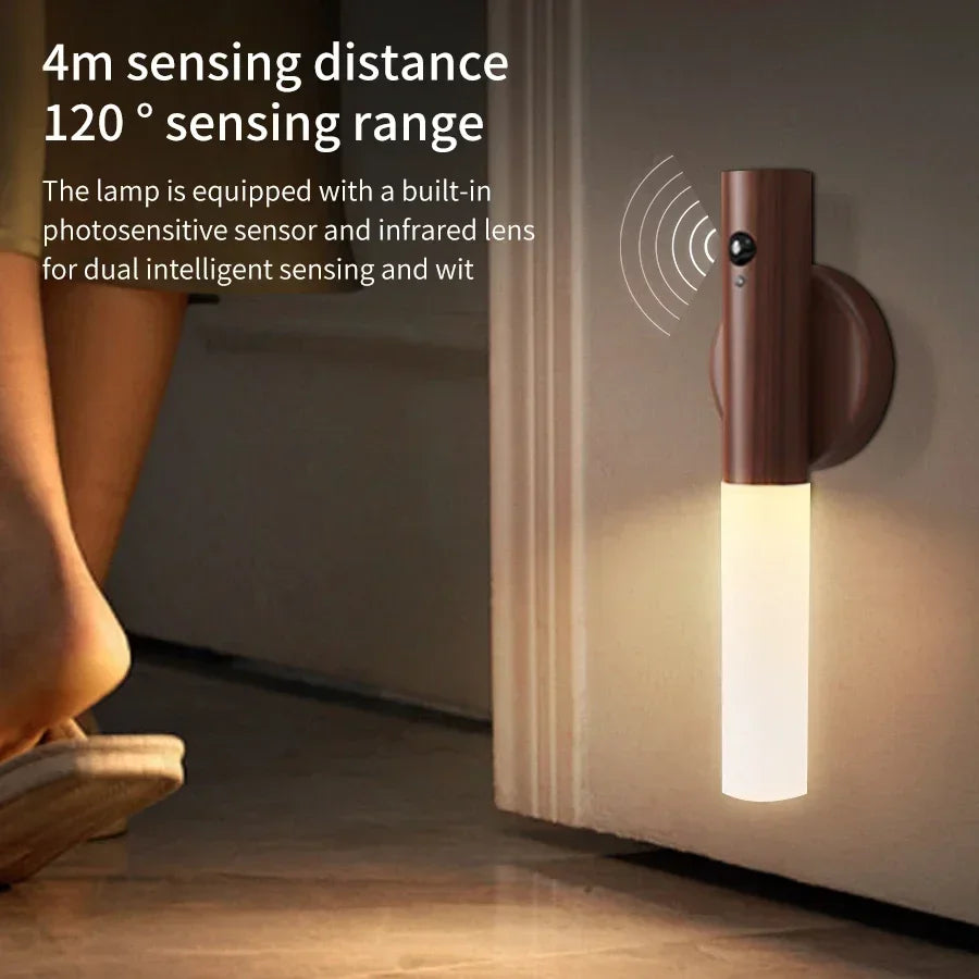 Motion Sensor Night Light Rechargeable Human Body