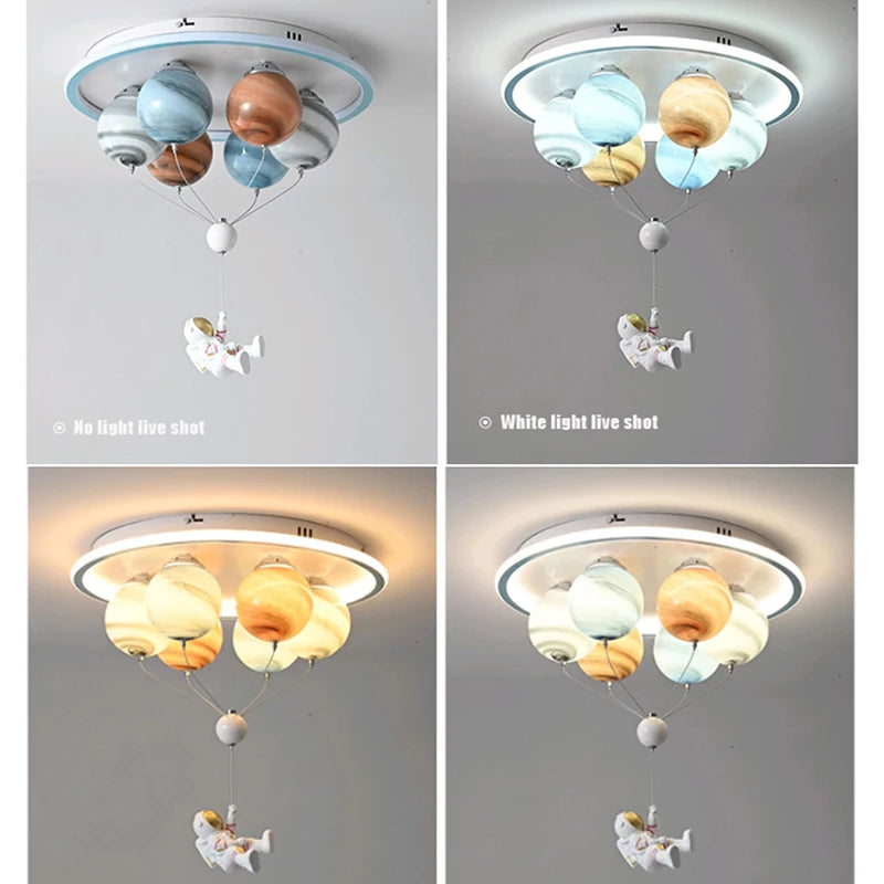 Astronaut Room Space Planet Ceiling Lights